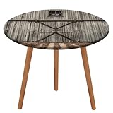 Haute qualité : cette nappe ronde ajustée avec élastique est fabriquée en tissu Oxford de haute qualité, ce qui peut protéger votre table ronde de l'huile et de tout déversement. Et notre nappe ronde est douce et robuste, imperméable et résistante au soleil, résistante aux rayures, infroissable et immuable