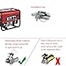 RAROZEEK GX160 GX200 Starter Motor Compatible with Starter Motor 196cc 212cc Electric Start 7 HP 6.5 hp Viking 223cc Small Gas Engine Starter Motor with Part#31210-ZE1-023