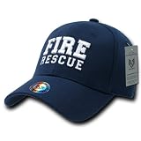 Rapiddominance Fire Rescue FitAll Flex Cap, Navy, Large/X-Large
