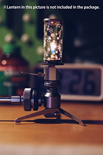 Camping Moon Campingmoon Stand Type Convert Adapter For Butane Gas Fuel Canister, En417 Lindal Valve Canister Z23-Cb,Z23-Vc,Z23-Od (Stand Type Butane Adapter (Z23-Cb)) #TOP5