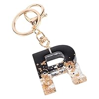 SOIMISS Letter Keychain Initial Keychain Letter Key Chain English Alphabet Design Key Holder for Key Handbag Decoration