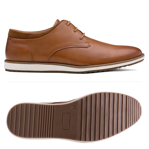 Jousen Men's Dress Shoes Fashion Casual Dress Shoes Business Oxfords for Men4