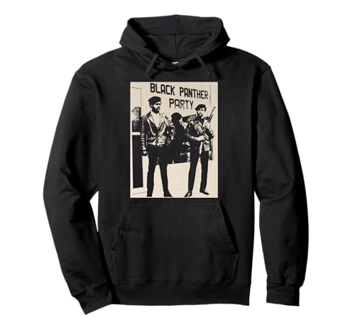 BPP Vintage Black History Self Defense Black Panthers Party Pullover Hoodie