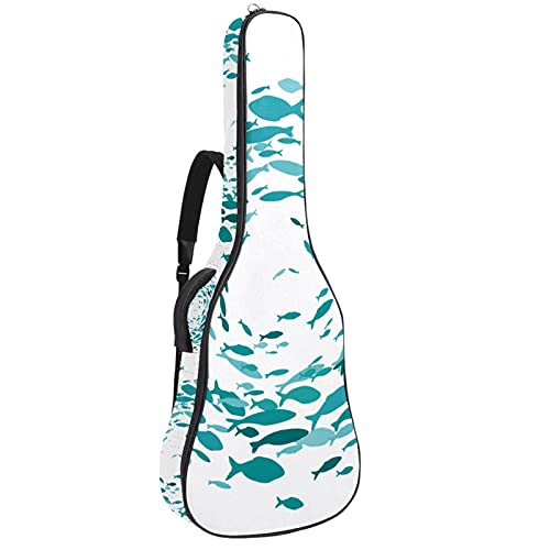 Sac à dos pour guitare basse et folk avec bandoulière réglable de 106 cm