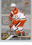 2024-25 Upper Deck Star Rookie #10 Olen Zellweger Anaheim Ducks Rookie Card NHL Hockey Card in Raw (NM or Better) Condition