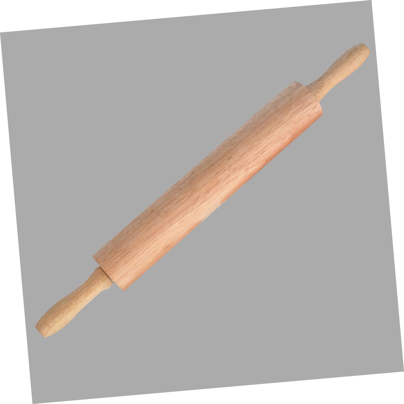 CLISPEED 2stücke Unlackiertes Nudelholz Holzrollstab Wachsfrei Glatter Teigroller Für Brot Pizza Kekse Fondant Ergonomisch Backen Küchenwerkzeug