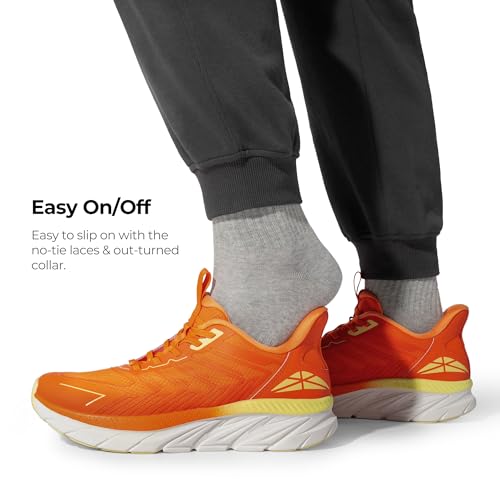 Image of ALLSWIFIT Mens Slip On Walking Shoes Running Sneakers | Comfortable, Tennis, Breathable, Non Slip, Cushion, Lightweight, Athletic, Gym, Workout, Cross Training, Fashion