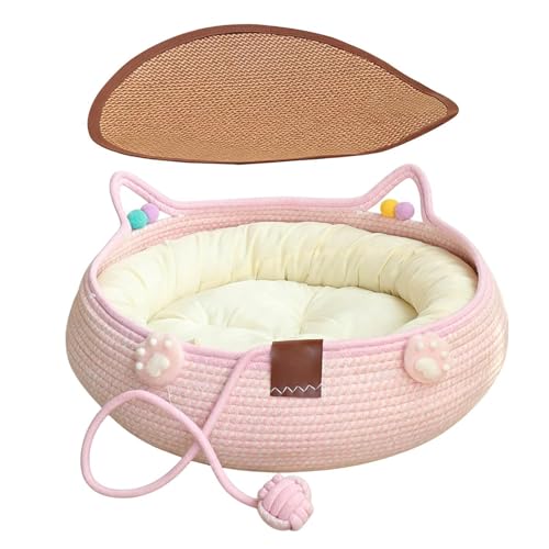 Byuexhp Camas para gatos, , lavables, antideslizantes, decorativas, cama pequeña para perros, de gatos, para dormir y para el hogar, salón, balcón