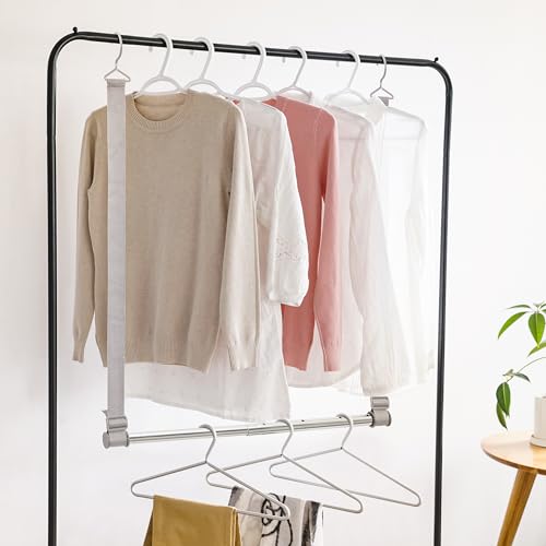 STO STO Closet Hanging Rod, Length and Height Adjustable Closet Rod, Space-saving Closet Extender Hanging Bar for Hanging Clothes, Webbing, 1 Pack image 6