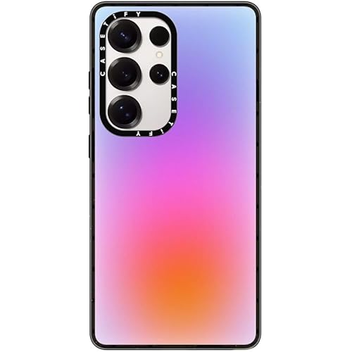 CASETiFY Impact Galaxy S25 Ultra Case - Color Cloud - Clear Black