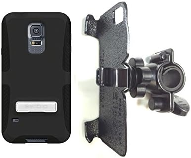 SlipGrip 1" Bike Holder For Samsung Galaxy S5 i9600 Using Seidio DILEX Metal KS Case
