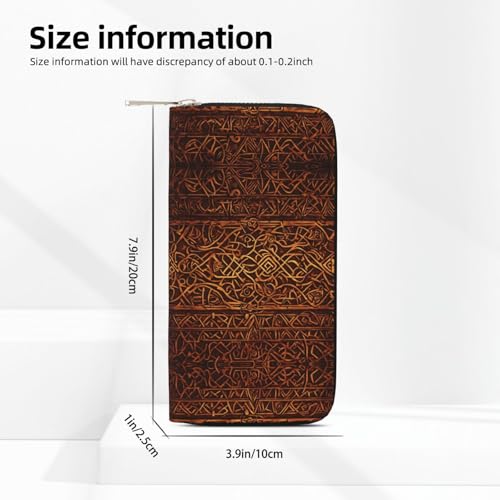 Native American Print Womens Wallet, Ladies Credit Card Holder, Phone Wallet Purses, Long Clutch Hand Bag4