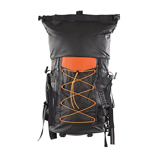 Bolsa de equipaje trasera impermeable con respaldo y 30L de capacidad