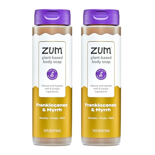 Zum Body Soap - Frankincense & Myrrh - 16 fl oz (2 Pack)