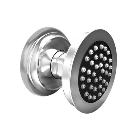 Newport Brass 2170/10B Solid Brass Body Spray with Adjustable Spray Angle and Rubber Spray Jets