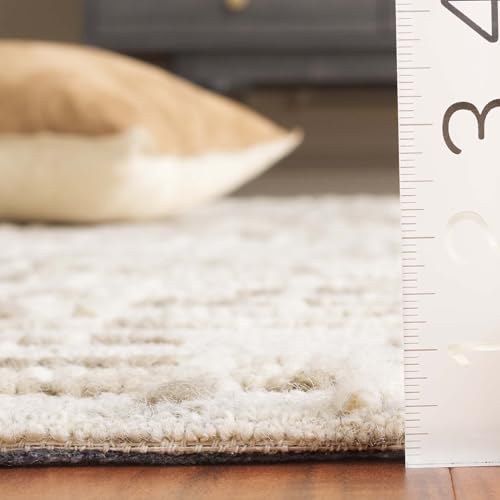 Tapete Decorativo SAFAVIEH Abstract 6' x 9' Gris y Salvia miniatura 5