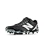 Black/White/Silver Metallic