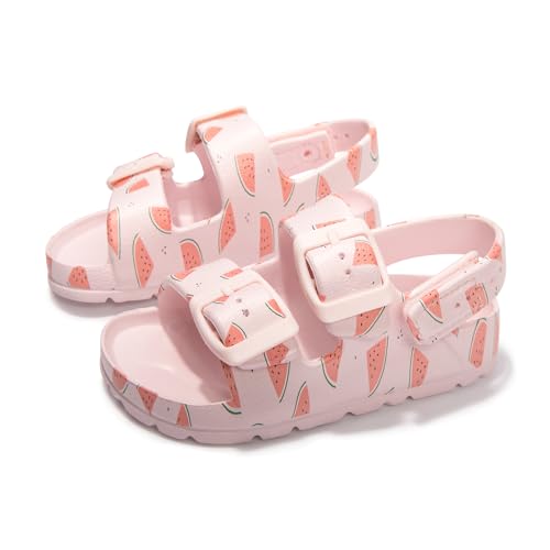 Image of FUNKYMONKEY Unisex-Child Slides Adjustable EVA Flat Sandals for Toddler
