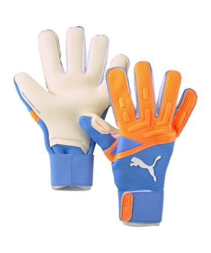 PUMA Future Pro Hybrid Torwarthandschuh orange/hellblau, 9.5
