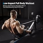 MERACH Rowing Machines for Home, Adjustable Air Resistance Professional Indoor Rowing Machine, Ergonomic Comfort Seat, Performance Monitor and Device Holder, Easy Storage - Image 2