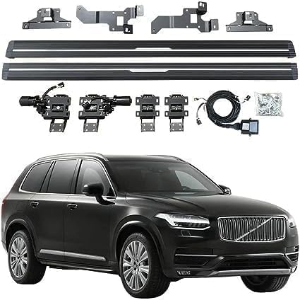 Estribos laterales para Volvo XC90 2015-2023 con plataforma antideslizante