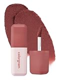Picture of COLORGRAM NUDE BLUR TINT 11 DEEP CHOCOLATE | Soft Velvet Matte Liquid Lipstick & Cheek Tint | Lightweight Blurring Tint for a Smooth & Airbrushed Finish | Long-Lasting & Non-Sticky Formula
