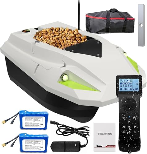 Bateau amorceur de pêche GPS : trouvez les poissons à distance et maîtrisez vos spots