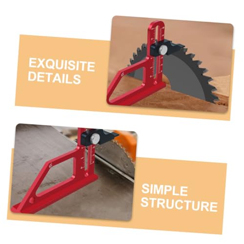Jauge de profondeur réglable 0-60 mm pour menuiserie et scie à table