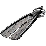 Atomic Aquatics Split Fins, Smoke, Medium