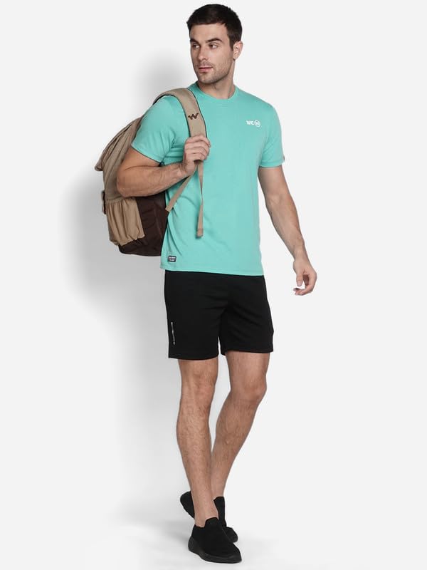 Image of Wildcraft Men's Solid Regular Fit Polo Shirt