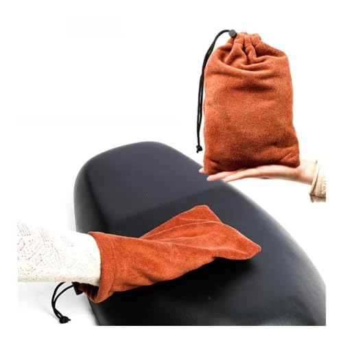 Funda sillín de moto protector universal impermeable accesorios scooter negro elastico 3
