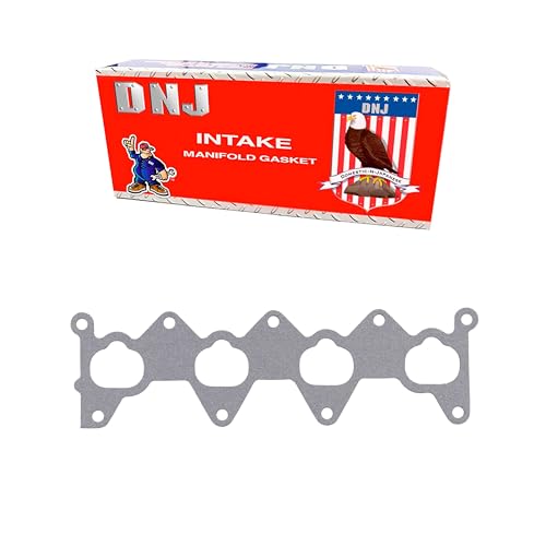 Image of DNJ IG122 Intake Manifold Gasket Set for 1996-2011 Hyundai Kia Accent Rio Rio5 1.5L-1.6L L4 16V DOHC 1599cc