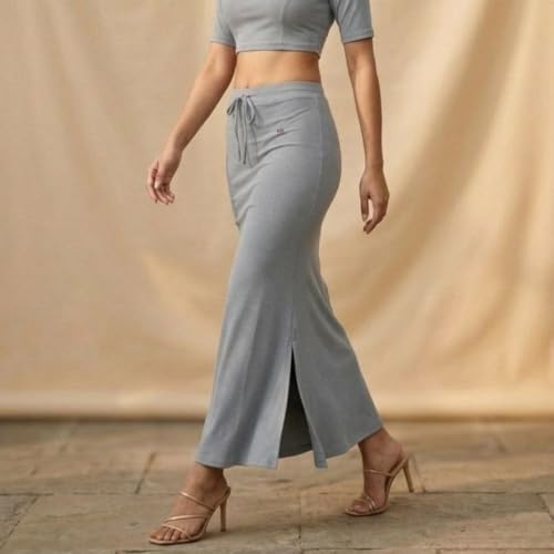 Image of Women's Saree Shapewear - Slim Fit Stretchable Petticoat for Sarees | Comfortable Waistband | Body Shaping Underskirt