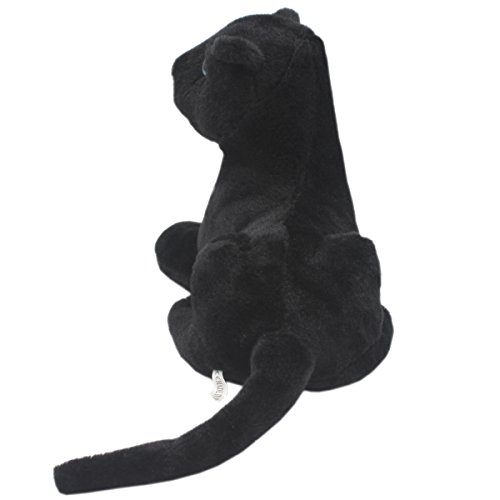 Jesonn Lifelike Stuffed Animals Toys Panther Plush (12 Inches) #TOP1