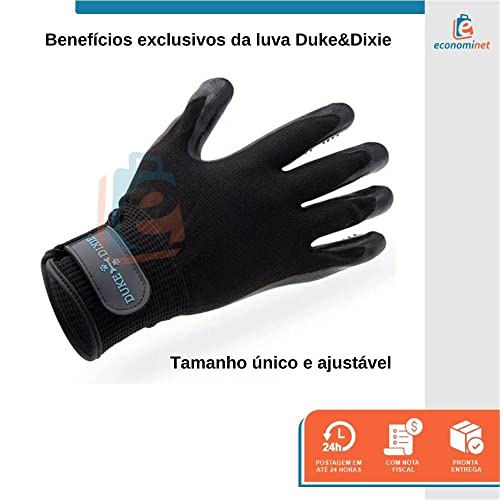 Par Luvas Escova Tira Pelos Cães True Touch Duke & Dixie