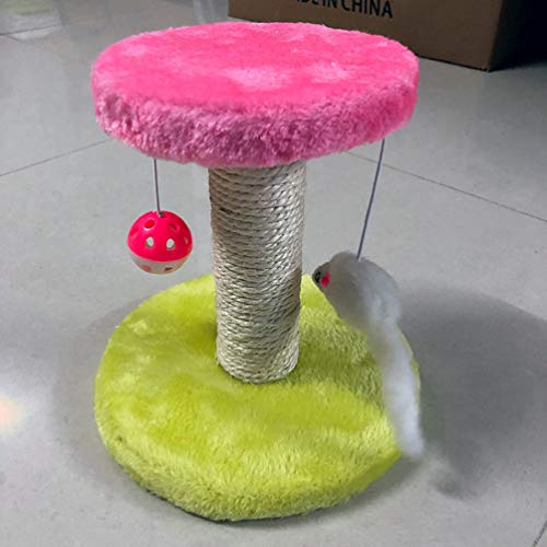 Balacoo Gato Árvore de Gatos Torre de Gato, Brinquedo Interativo para Atividades de Gatos e Gatos Ar