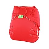 Unigröße (3-16kg) TotsBots 5060131212555 Stoffwindel, Easyfit BOB, rot