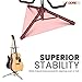 5 CORE Double Guitar Stand Adjustable 25.5