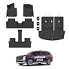 All Weather Car Floor Mats Cargo Liner with Backrest Mat for 2026 Hyundai Palisade 7 Seater (Only Fit Fuel), TPE Rubber Liners Full Set Automotive Mats for 2026 Hyundai Palisade Accessories