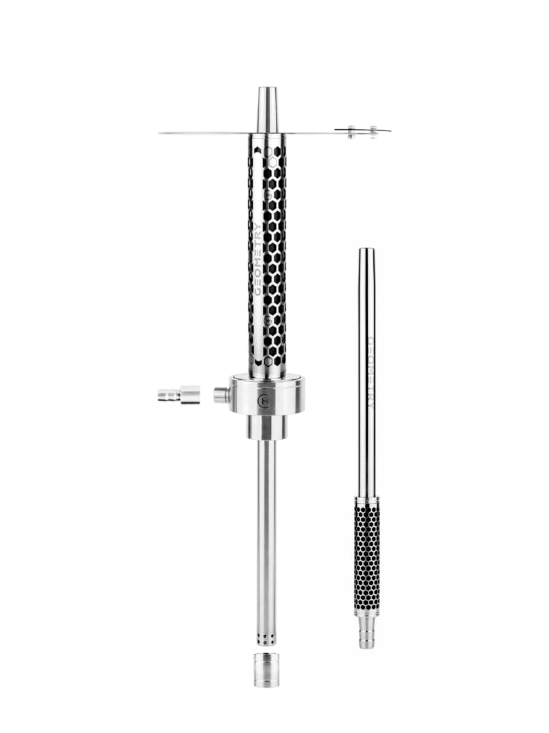 Geometry Big Bro Honeycomb Hookah Steel