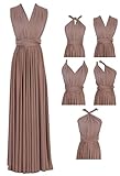 Edaydress Long Dresses for Wedding Convertible Wrap Multi Way Infinity Dresses to Wear to a Wedding Bridesmaid Dresses