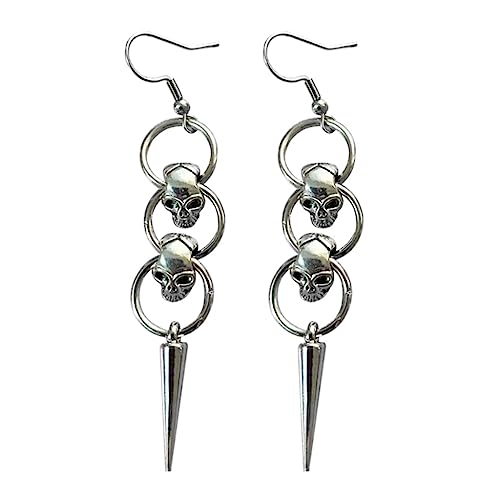 1 Pair Jewelry Earrings Ins Funny Horror Alloy Retro Earrings