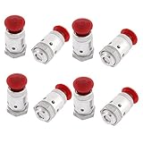 Ruilogod Home Cuisine Cuisinière Cuisinière Soldes de sécurité Soupape 32mm Hauteur 8 PCS