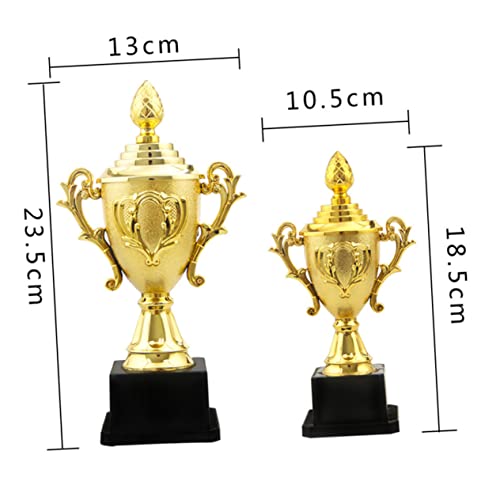 WHAMVOX Medalhas De Futebol Mini Troféus Presente De Futebol Copo De Troféu Engraçado Troféus De Fut