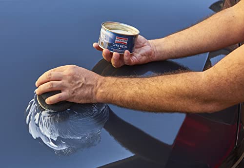 Arexons 0190160 Pack Mirage Wax Metal, White Cream, 250 ml