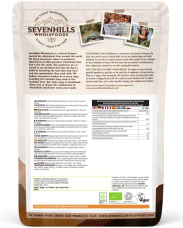 Sevenhills Wholefoods Organic Sunflower Seed Kernels (Hulled, Shell Removed) 1kg