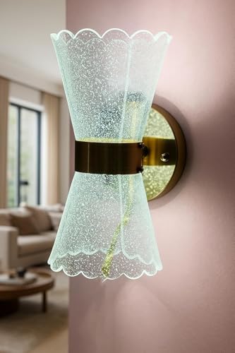 Image of Modern 12Watt Curvy LED Wall Light 3 Color Modes (Warm, Neutral, Cool White) | Indoor Wall Lamp for Bedroom, Living Room, Hallway Etc