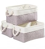 Mangata Caja de almacenaje, cestas de almacenaje Tela, Plegable Cajas...
