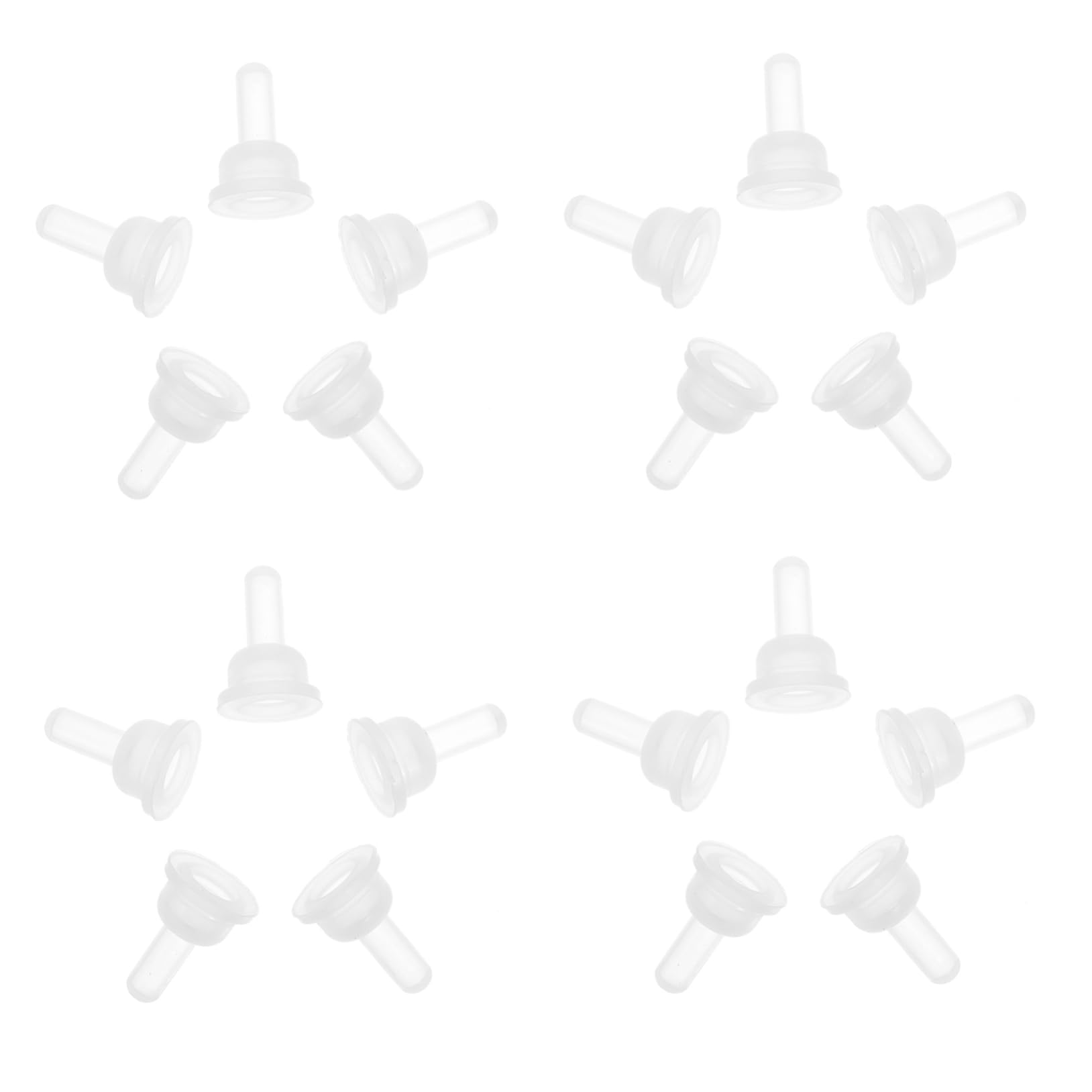 HAPINARY Silicone Pet Feeding Nipples Bunny Feeding Pacifiers Puppy Bottle Feeder Nipples Newborn Kitten Pacifiers