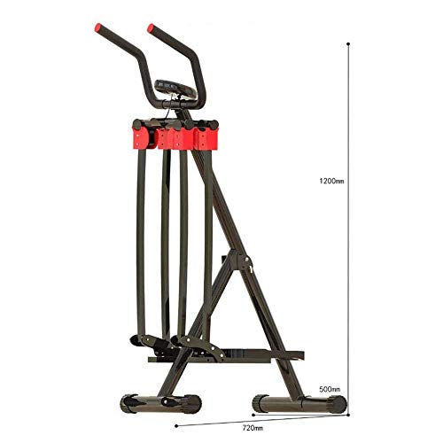 Image of Exercise Step Machine Large Stepper with Armrests, Small Indoor Exercise Swing Machine for Home Use, AeroExercise We